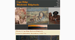 Desktop Screenshot of caperidge.com